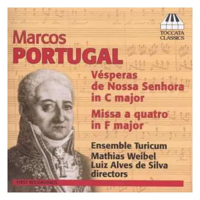 CD Luiz Alves Da Silva: Vésperas De Nossa Senhora In C Major / Missa A Quatro In F Major