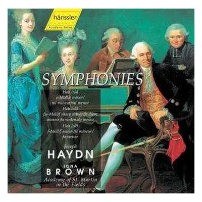 CD Joseph Haydn: Symphonies N°44, 45 & 49