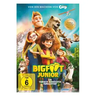 DVD Various: Bigfoot Junior - Ein Tierisch Verrückter Familientrip