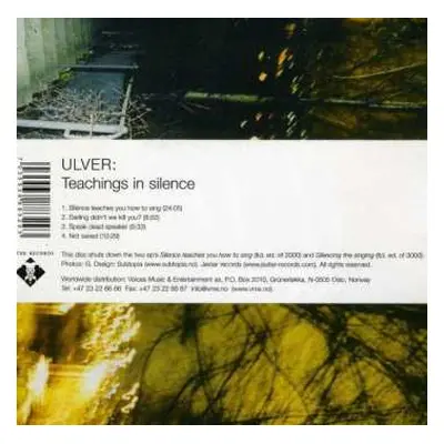 CD Ulver: Teachings In Silence