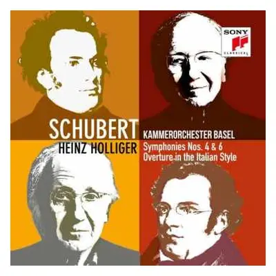 CD Franz Schubert: Symphonien Nr.4 & 6