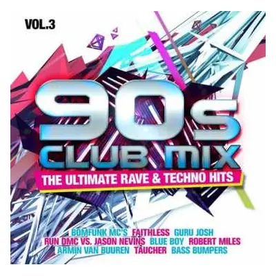 2CD Various: 90s Club Mix Vol. 3 - The Ultimative Rave & Techno