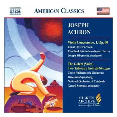 CD Joseph Achron: Violin Concerto