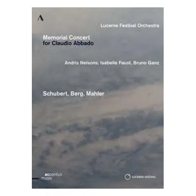 DVD Franz Schubert: Lucerne Festival Orchestra - Memorial Concert For Claudio Abbado