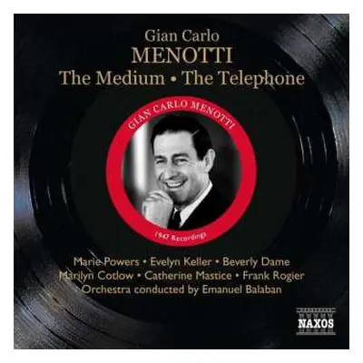 CD Gian Carlo Menotti: The Medium And The Telephone