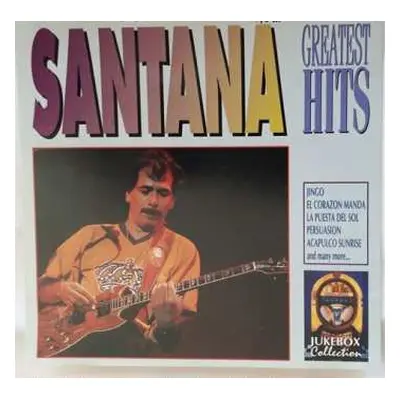 2LP Carlos Santana: Santana Greatest Hits Live