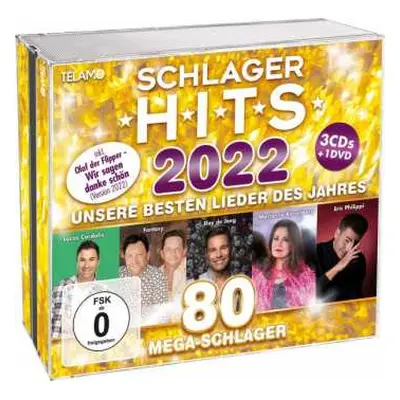 3CD/DVD Various: Schlager Hits 2022 (Unsere Besten Lieder Des Jahres)