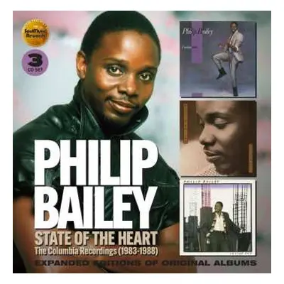 3CD/Box Set Philip Bailey: State Of The Heart - The Columbia Recordings (1983-1988)