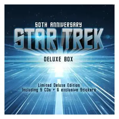 5CD Various: 50th Anniversary Star Trek Deluxe Box; Limited Deluxe Edition DLX