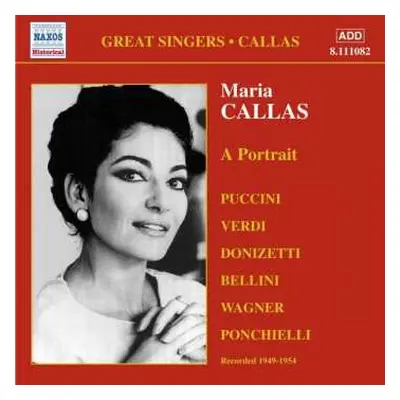 CD Maria Callas: A Portrait