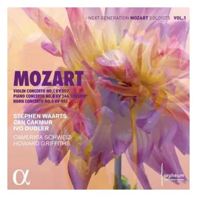 CD Wolfgang Amadeus Mozart: Violinkonzert Nr. 1 B-dur Kv 207