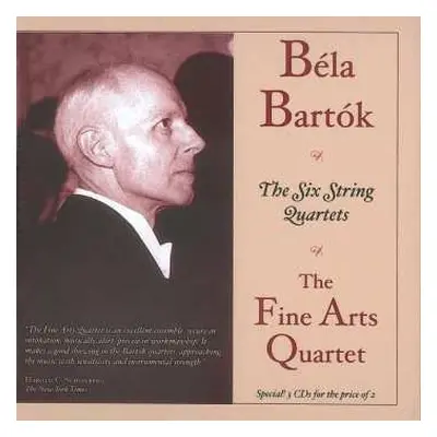 3CD/Box Set Béla Bartók: The Six String Quartets