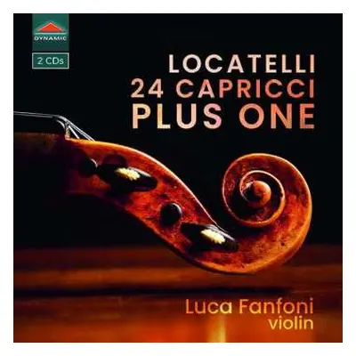 2CD Pietro Antonio Locatelli: Capriccios Op.3 Nr.1-24 Für Violine Solo