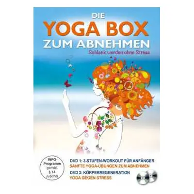 2DVD Various: Die Yoga Box Zum Abnehmen - Schlank Werden Ohne Stress