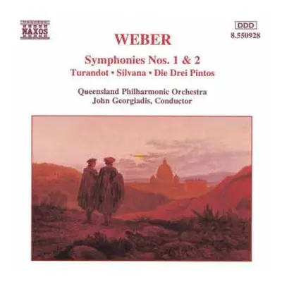 CD Carl Maria von Weber: Symphonies Nos. 1 & 2 • Turandot • Silvana • Die Drei Pintos