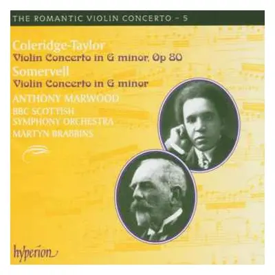 CD BBC Scottish Symphony Orchestra: Violin Concerto In G Minor, Op 80 / Violin Concerto In G Min