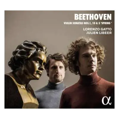 CD Ludwig van Beethoven: Violin Sonatas Nos. 1, 10 & 5 'Spring'