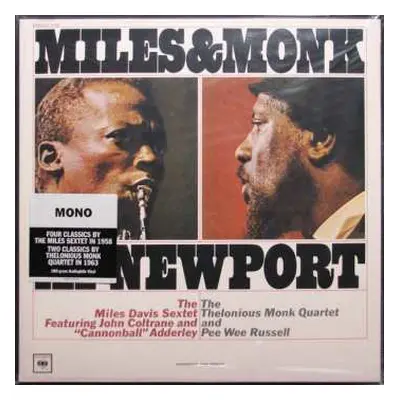 LP The Miles Davis Sextet: Miles & Monk At Newport