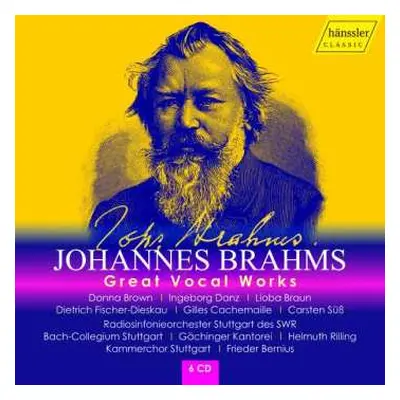 6CD Johannes Brahms: Große Chorwerke & Lieder