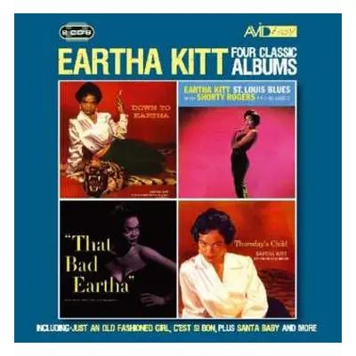 2CD Eartha Kitt: Four Classic Albums