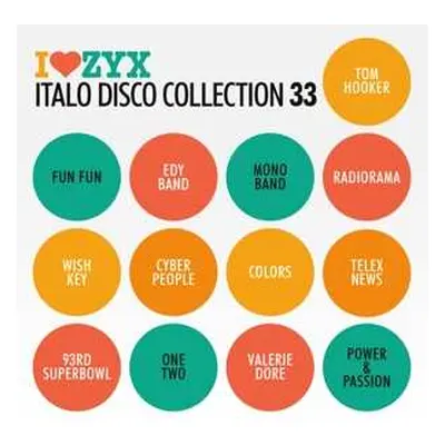 2CD Various: Zyx Italo Disco Collection 33