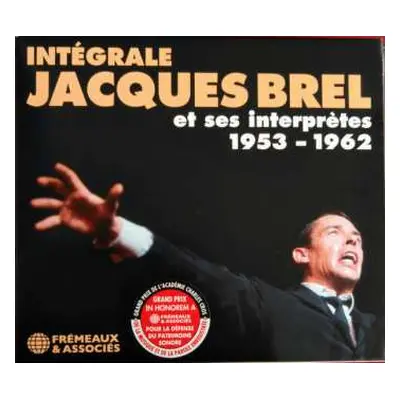 6CD/Box Set Jacques Brel: Intégrale Jacques Brel Et Ses Interprètes 1953-1962