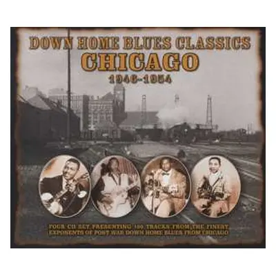 4CD Various: Down Home Blues Classics Volume 3 Chicago 1946-1954