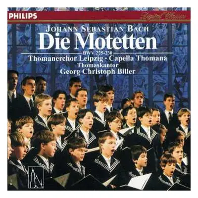 CD Johann Sebastian Bach: Die Motetten BWV 225-230