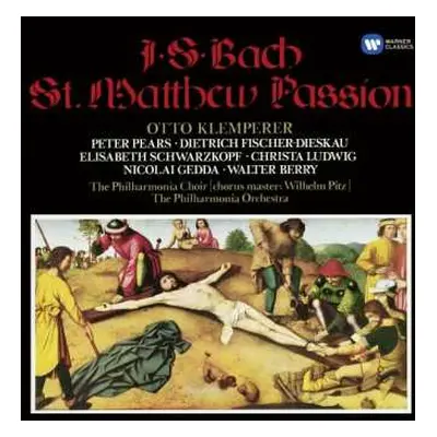 3CD Johann Sebastian Bach: Matthäus-Passion = St Matthew Passion = La Passion Selon Saint Matthi