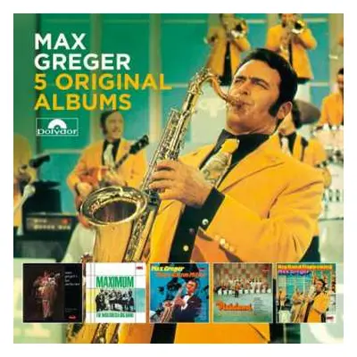 5CD Max Greger: 5 Original Albums