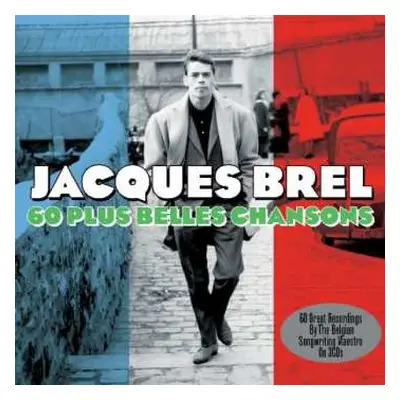 3CD Jacques Brel: 60 Plus Belles Chansons