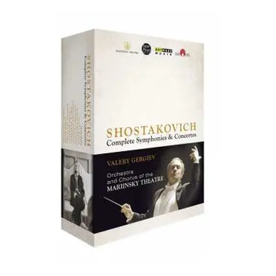 8DVD Dmitri Schostakowitsch: Sämtliche Symphonien Und Konzerte