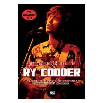 DVD Ry Cooder: Dark End Of The Street