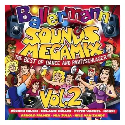 2CD Various: Ballermann Sounds Megamix Vol. 2 - The Best Of Dance & Partyschlager