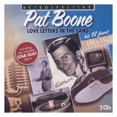 2CD Pat Boone: Love Letters In The Sand