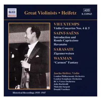 CD Various: Great Violinists • Heifetz