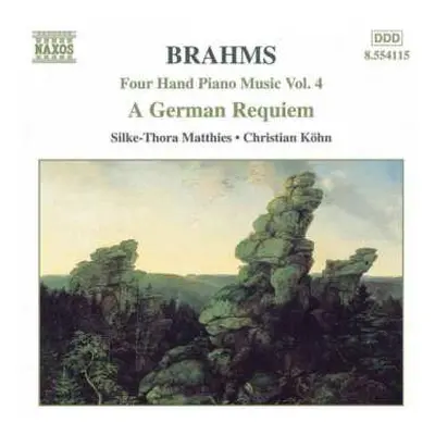 CD Johannes Brahms: Four Hand Piano Music Vol. 5 — A German Requiem, Op. 45