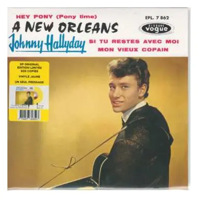 SP Johnny Hallyday: A New Orleans-EP N°09 LTD | CLR