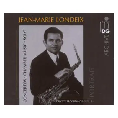 4CD Jacques Murgier: Jean-marie Londeix - Portrait (private Recordings)