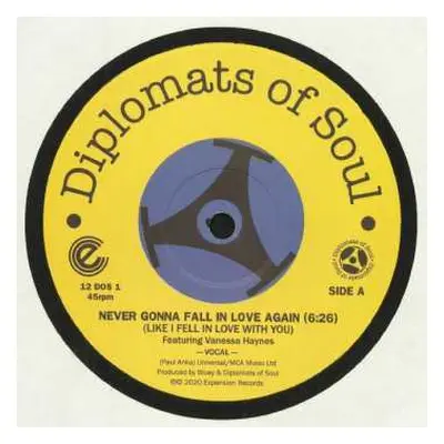 LP Diplomats Of Soul: Never Gonna Fall In Love Again (Like I Fell In Love With You)