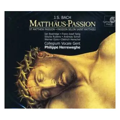 3CD/Box Set Johann Sebastian Bach: Matthäus-Passion • St Matthew Passion • Passion Selon Saint M