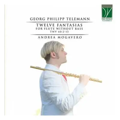 CD Georg Philipp Telemann: Twelve Fantasias For Flute Without Bass TWV 40:2-13