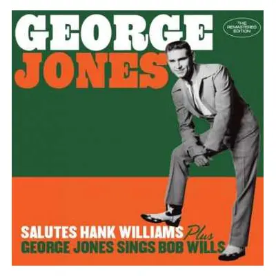 CD George Jones: Salutes Hank Williams + George Jones Sings Bob Wills