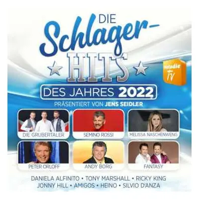 2CD Various: Die Schlager-hits Des Jahres 2022 Präsentiert Von Jens Seidler