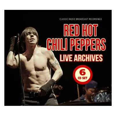 6CD Red Hot Chili Peppers: Live Archives (6cd)