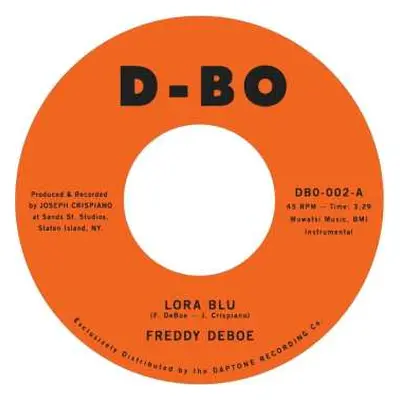 SP Freddy DeBoe: Lora Blu B/w Lost At Sea