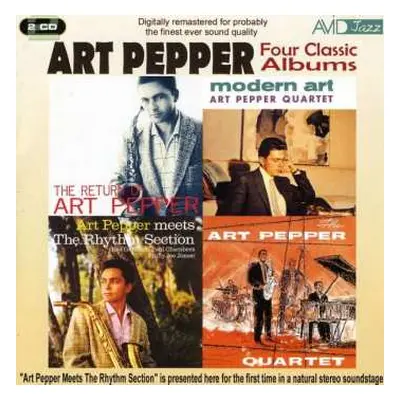 2CD Art Pepper: Four Classic Albums