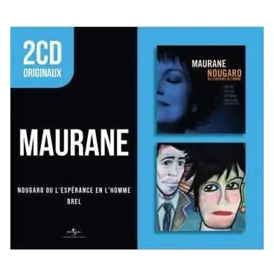 2CD/Box Set Maurane: Nougaro Ou L'Espérance En L'Homme / Brel