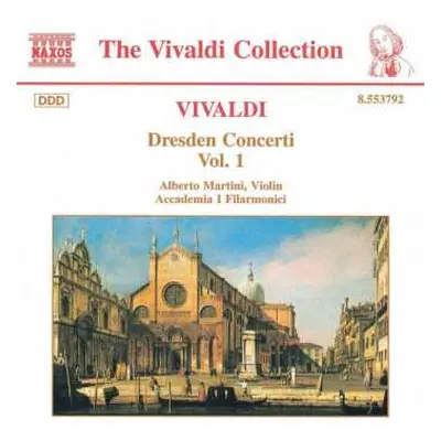 CD Antonio Vivaldi: Dresden Concerti Vol. 1