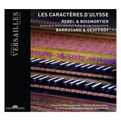 CD Joseph Bodin De Boismortier: Les Caractères D'Ulysse (Suites Pour Deux Clavecins = Suites for